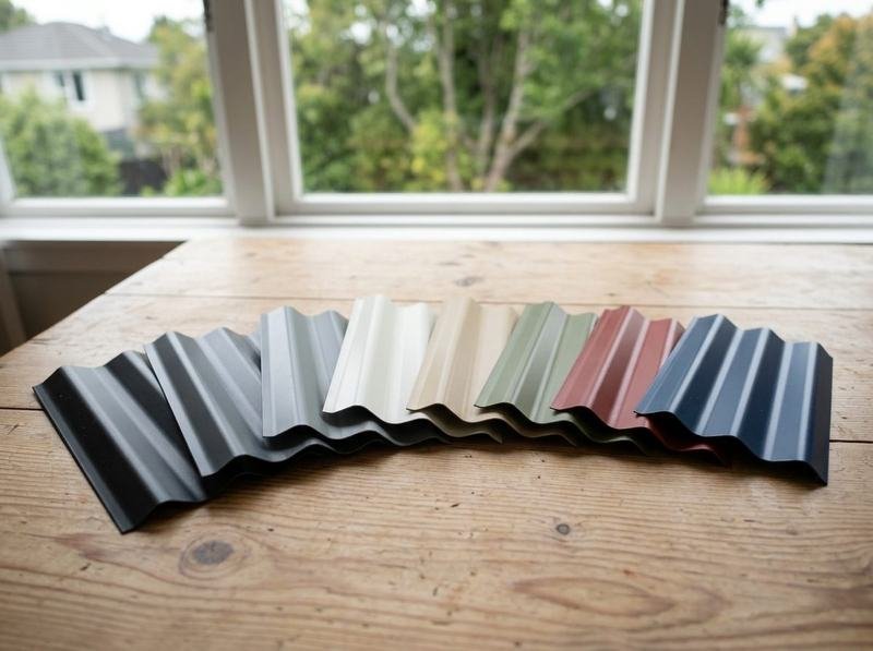 colorsteel metal roofing colour samples